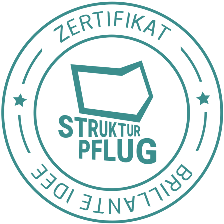 Zertifikat „Brillante Idee“